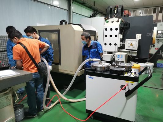 アルミチップ清掃 CNC 冷却剤フィルターシステム 冷却剤タンク清掃機